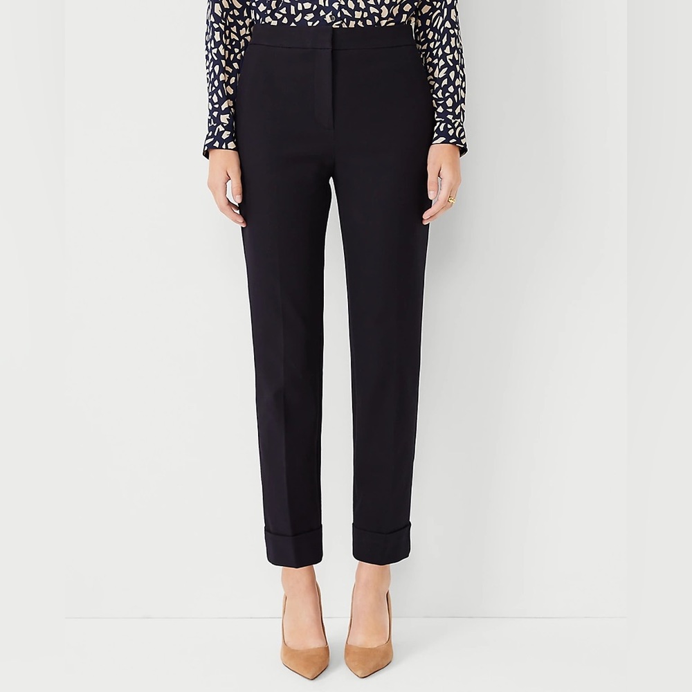Ann Taylor High Rise Ava Ankle Pant - Curvy Fit